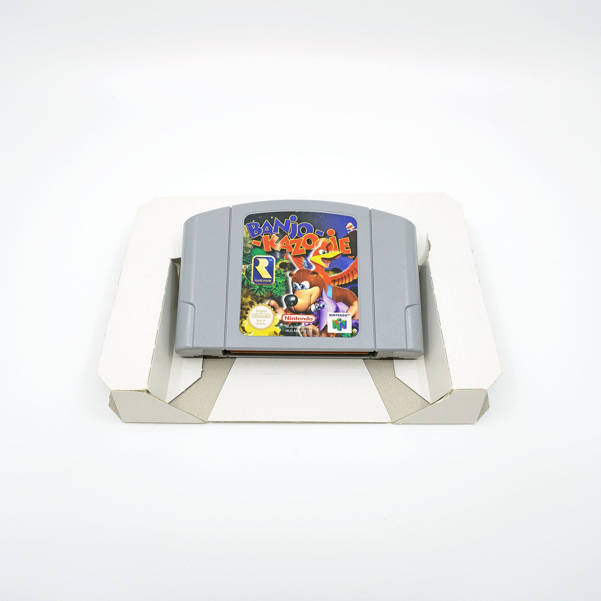 Banjo-Kazooie Nintendo 64 Cartridge - Vorderseite
