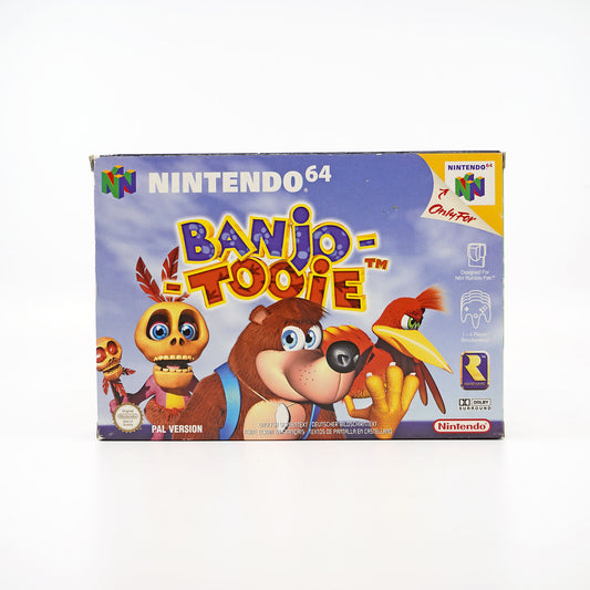 Banjo-Tooie Spiel für Nintendo 64 in Originalverpackung - Vorderseite