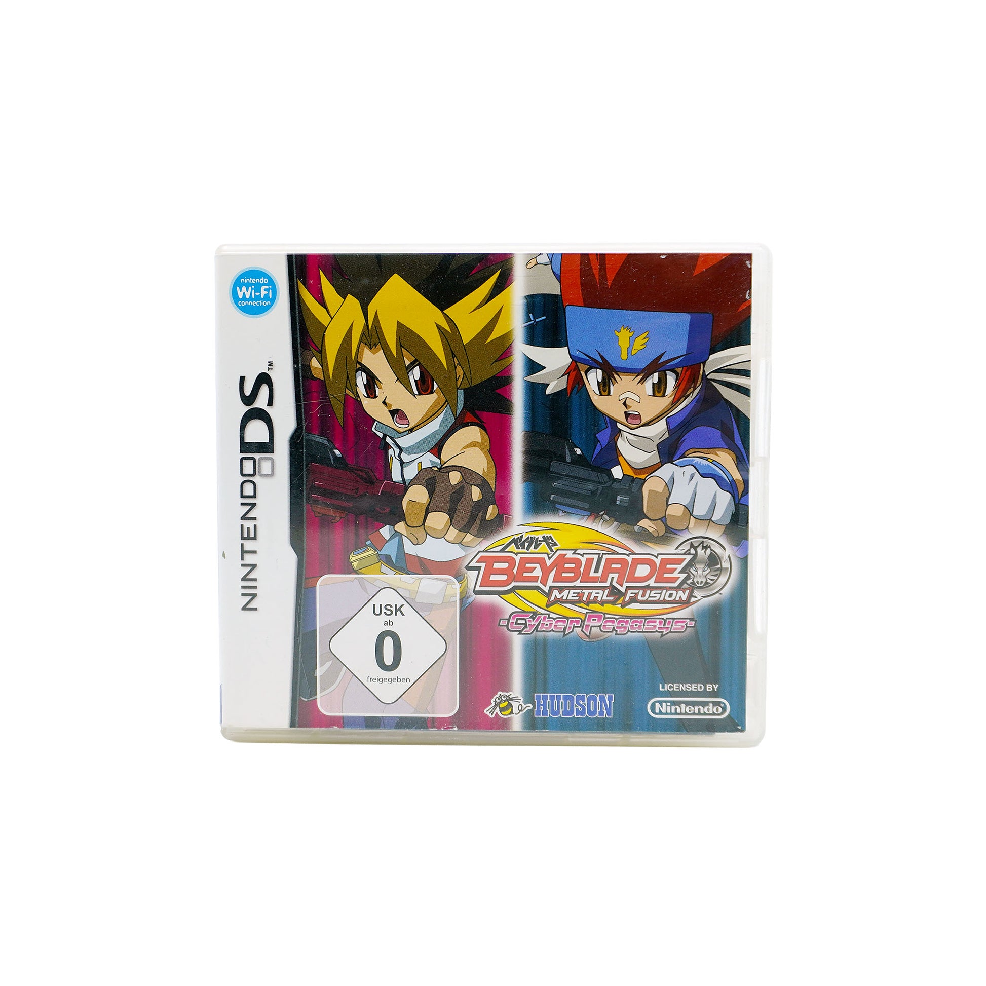 Beyblade Metal Fusion: Cyber Pegasus für Nintendo DS in Originalverpackung - Vorderseite