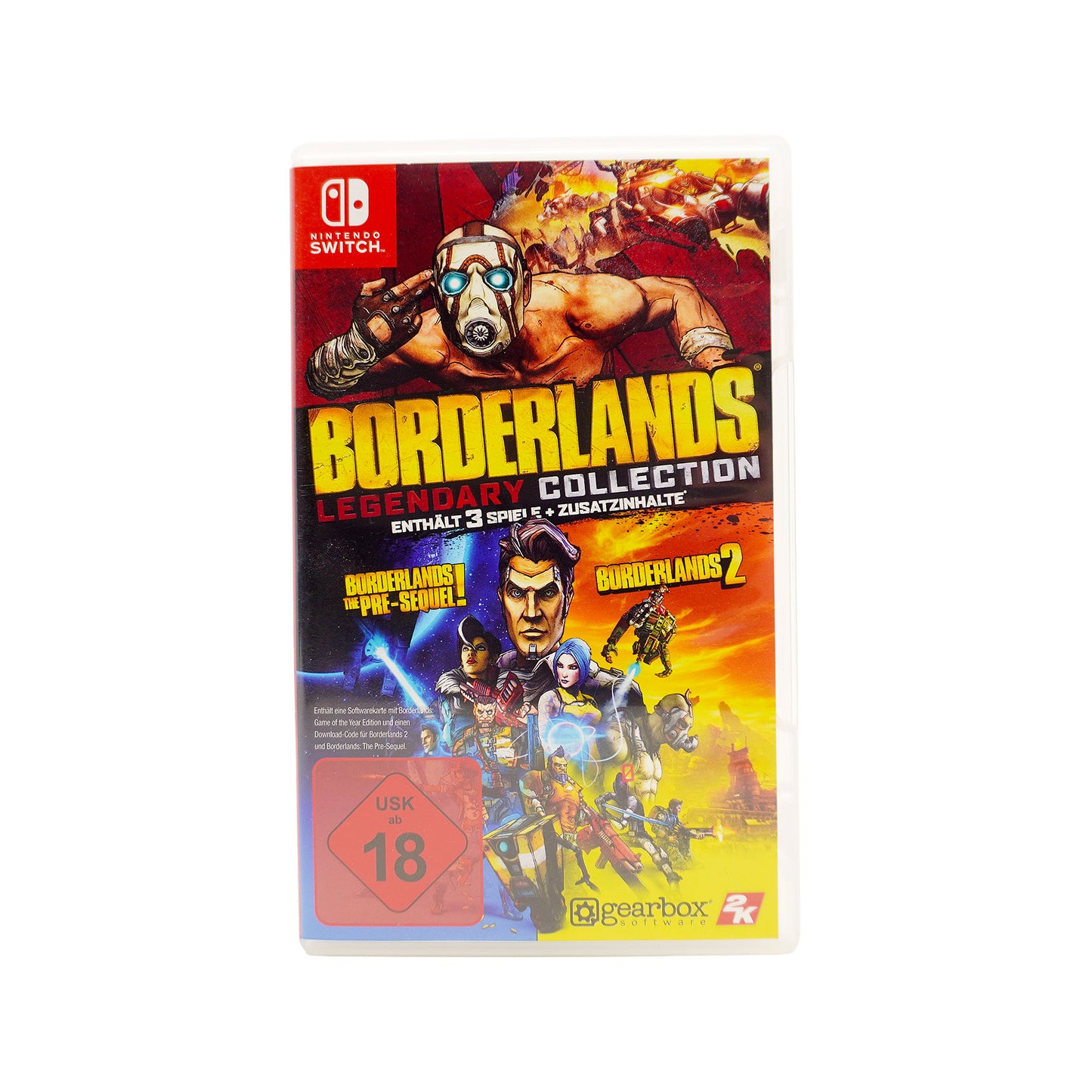 Borderlands Legendary Collection für Nintendo Switch in Originalverpackung - Vorderseite
