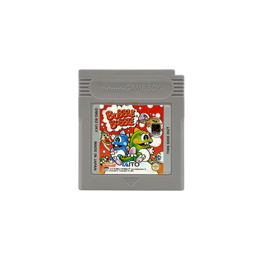 Bubble Bobble Spiel für Game Boy - Vorderseite
