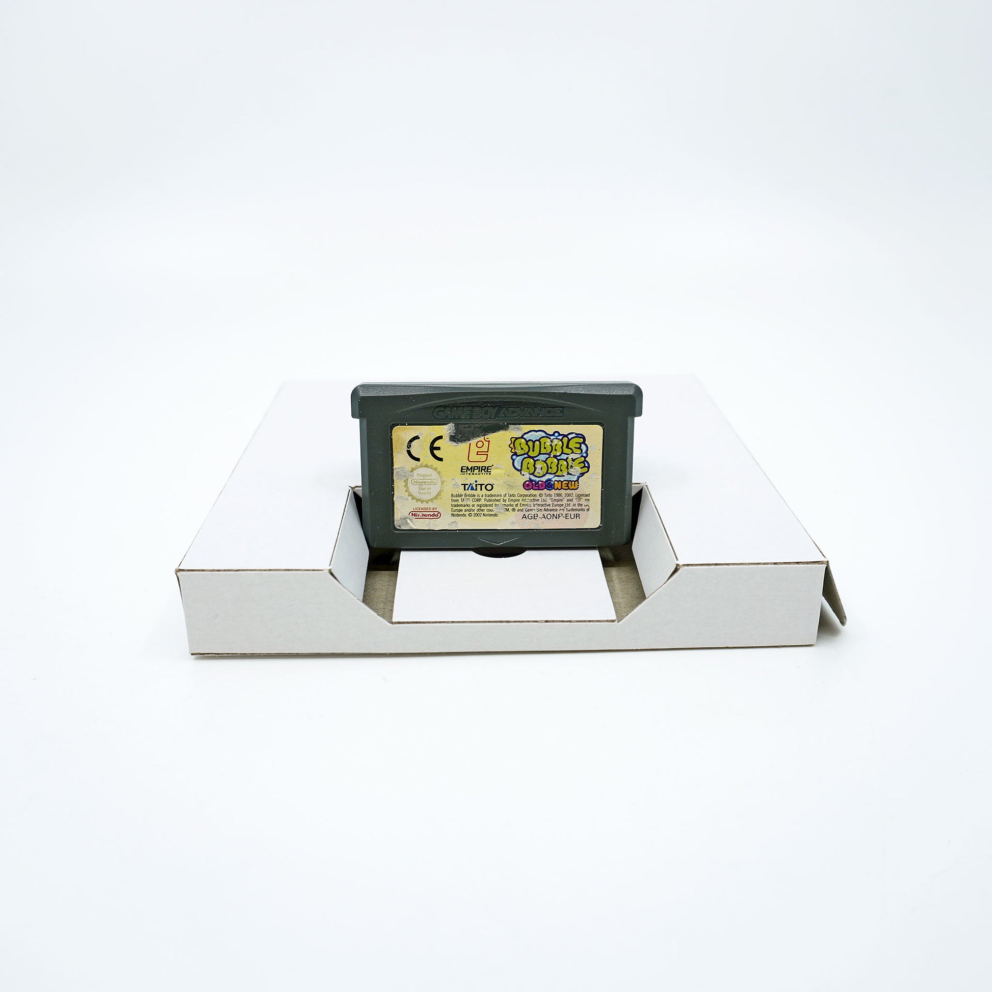 Bubble Bobble Old & New Game Boy Advance Cartridge - Vorderseite