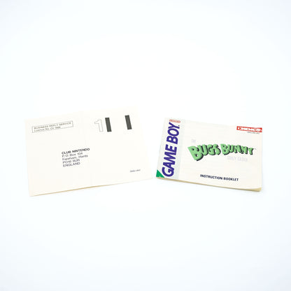 Bugs Bunny Crazy Castle Game Boy Anleitung - Vorderseite