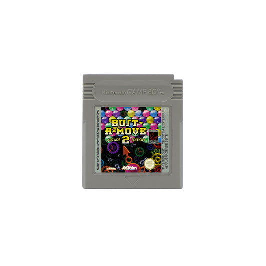 Bust-A-Move 2 Arcade Edition Spiel für Game Boy - Vorderseite