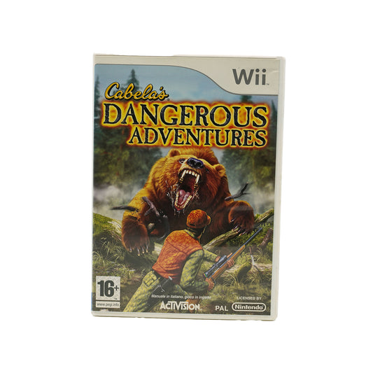 Cabela's Dangerous Adventures Spiel für Wii - Vorderseite
