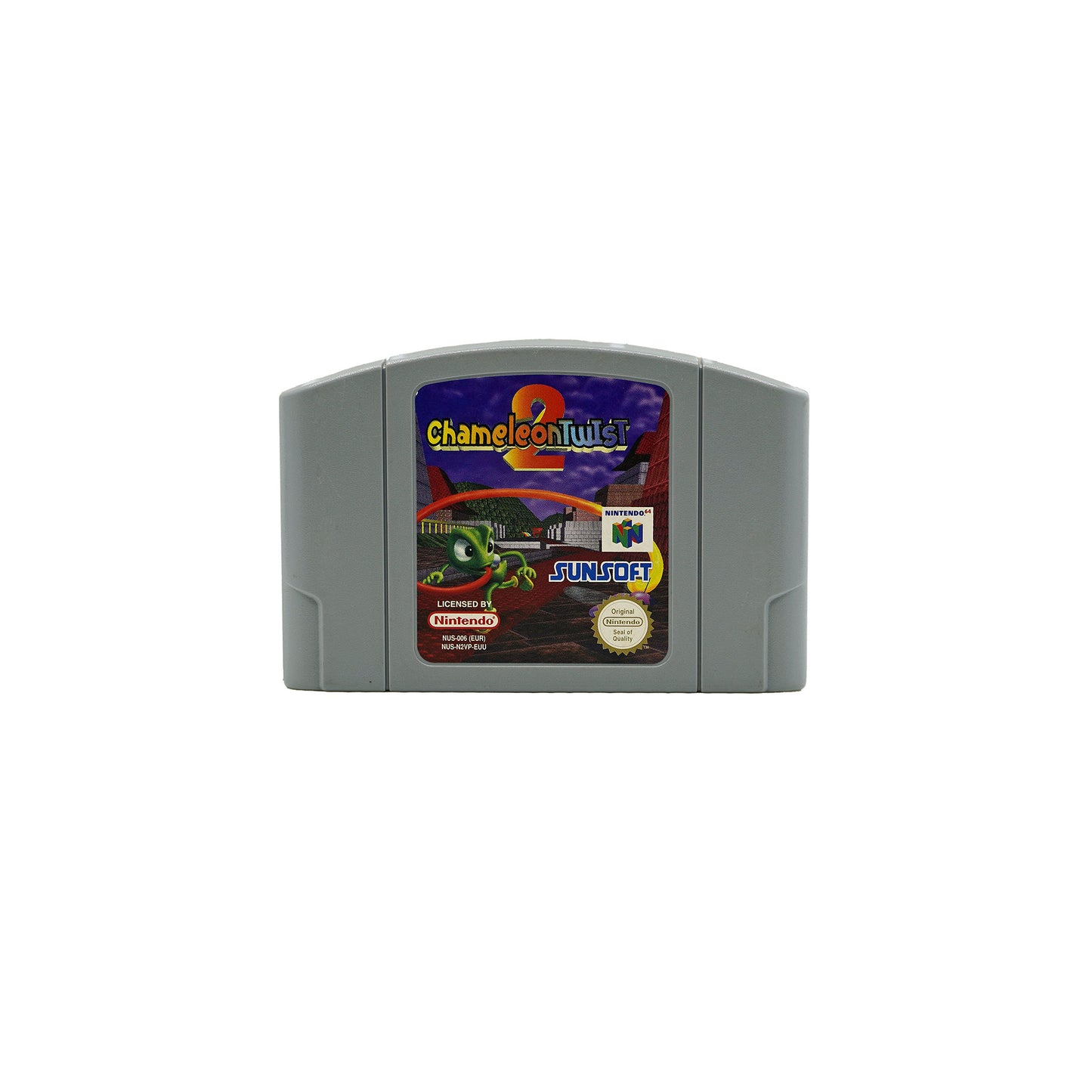 Chameleon Twist 2 Spiel für Nintendo 64 - Vorderseite