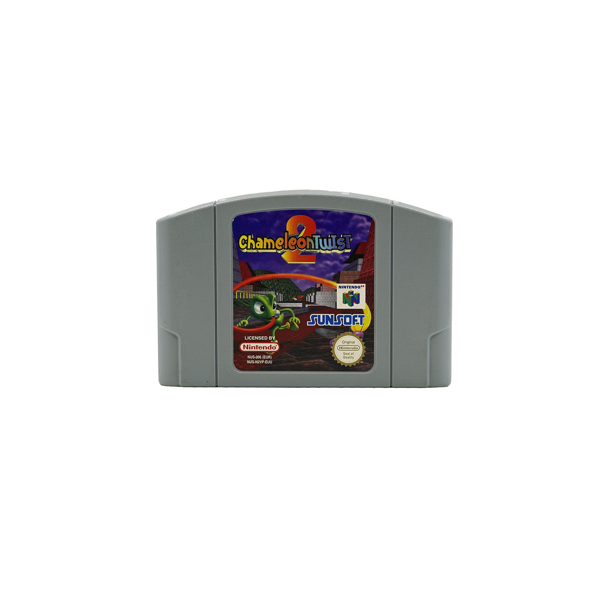 Chameleon Twist 2 Spiel für Nintendo 64 - Vorderseite