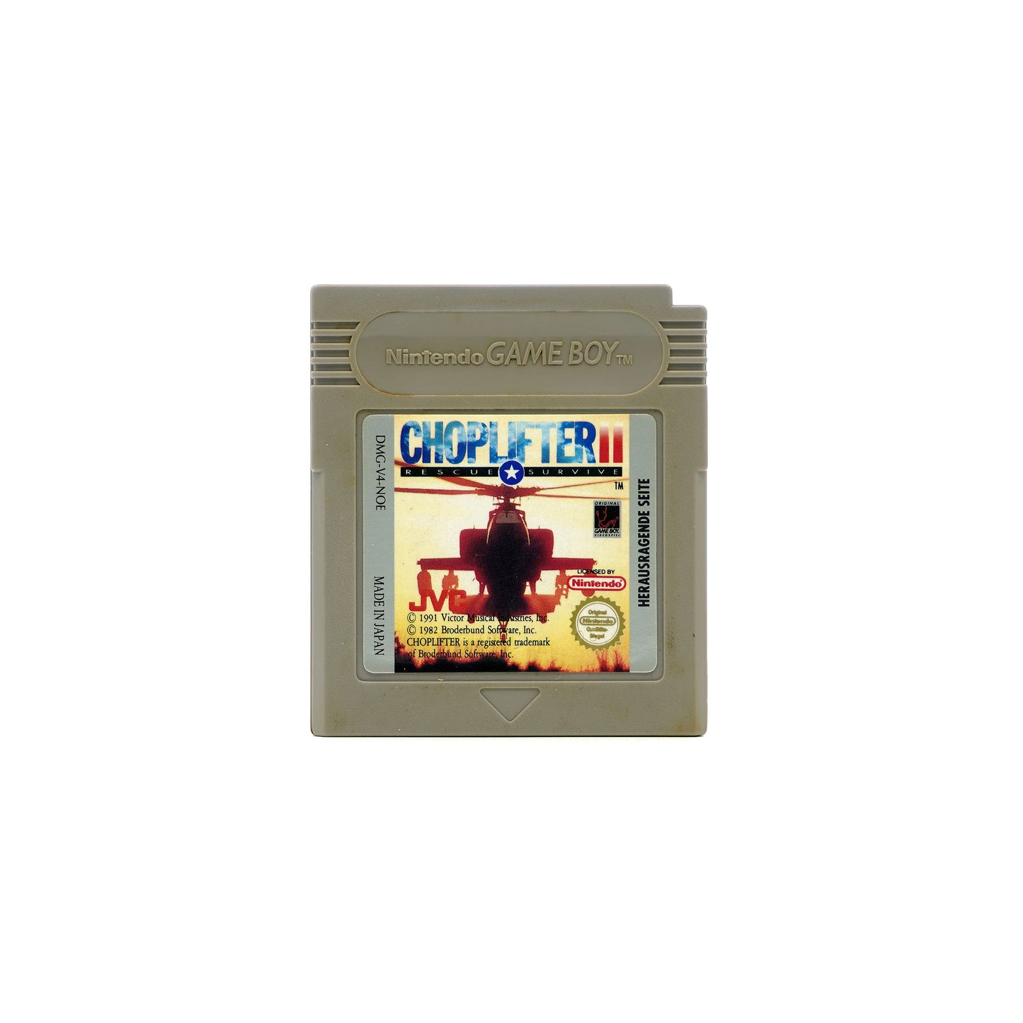 Choplifter II: Rescue Survive Spiel für Game Boy - Vorderseite