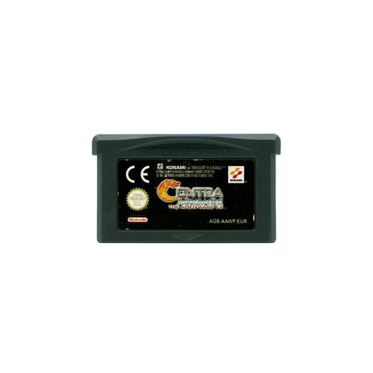 Contra Advance Spiel für Gameboy Advance - Vorderseite