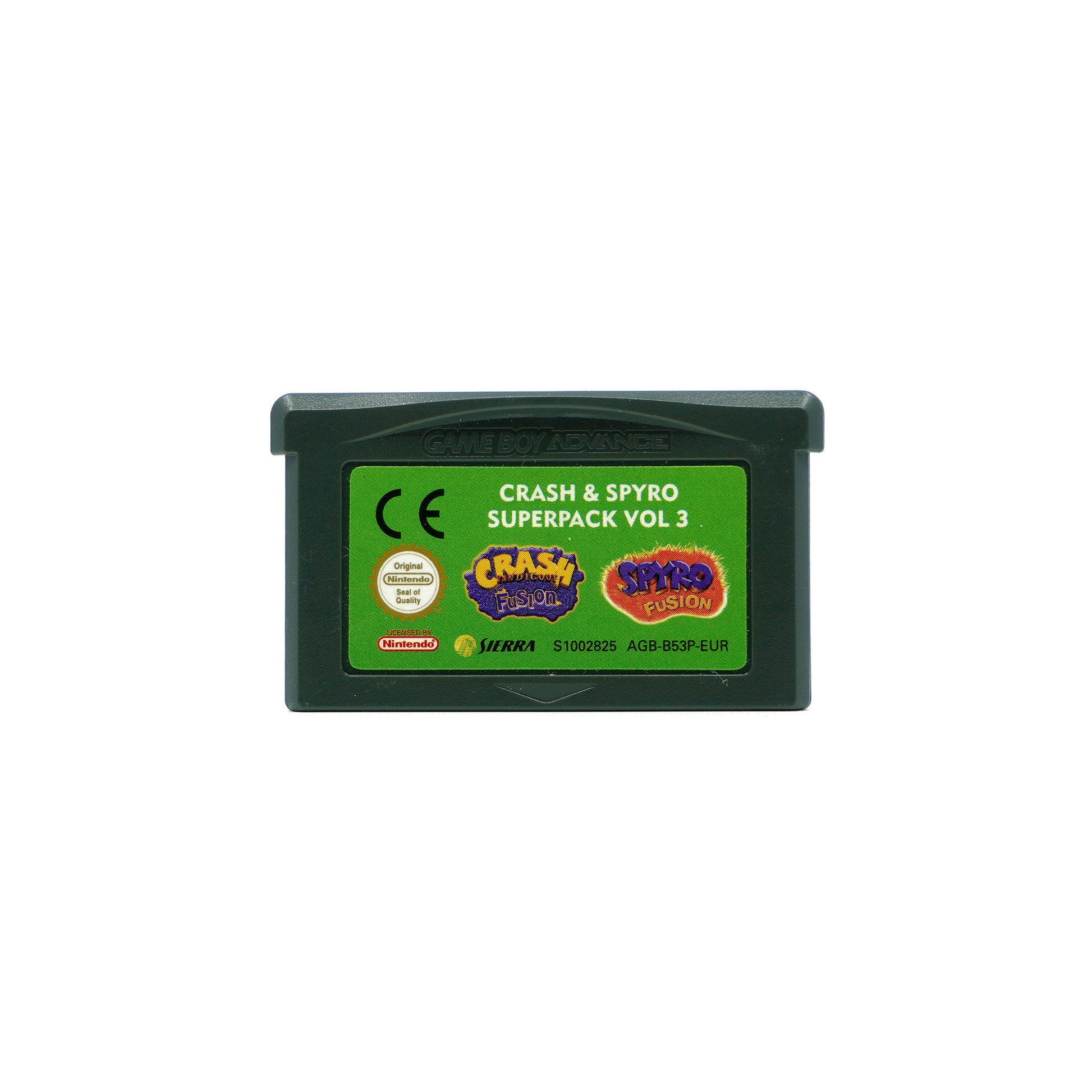 Crash & Spyro Superpack Vol 3 Spiel für Gameboy Advance - Vorderseite
