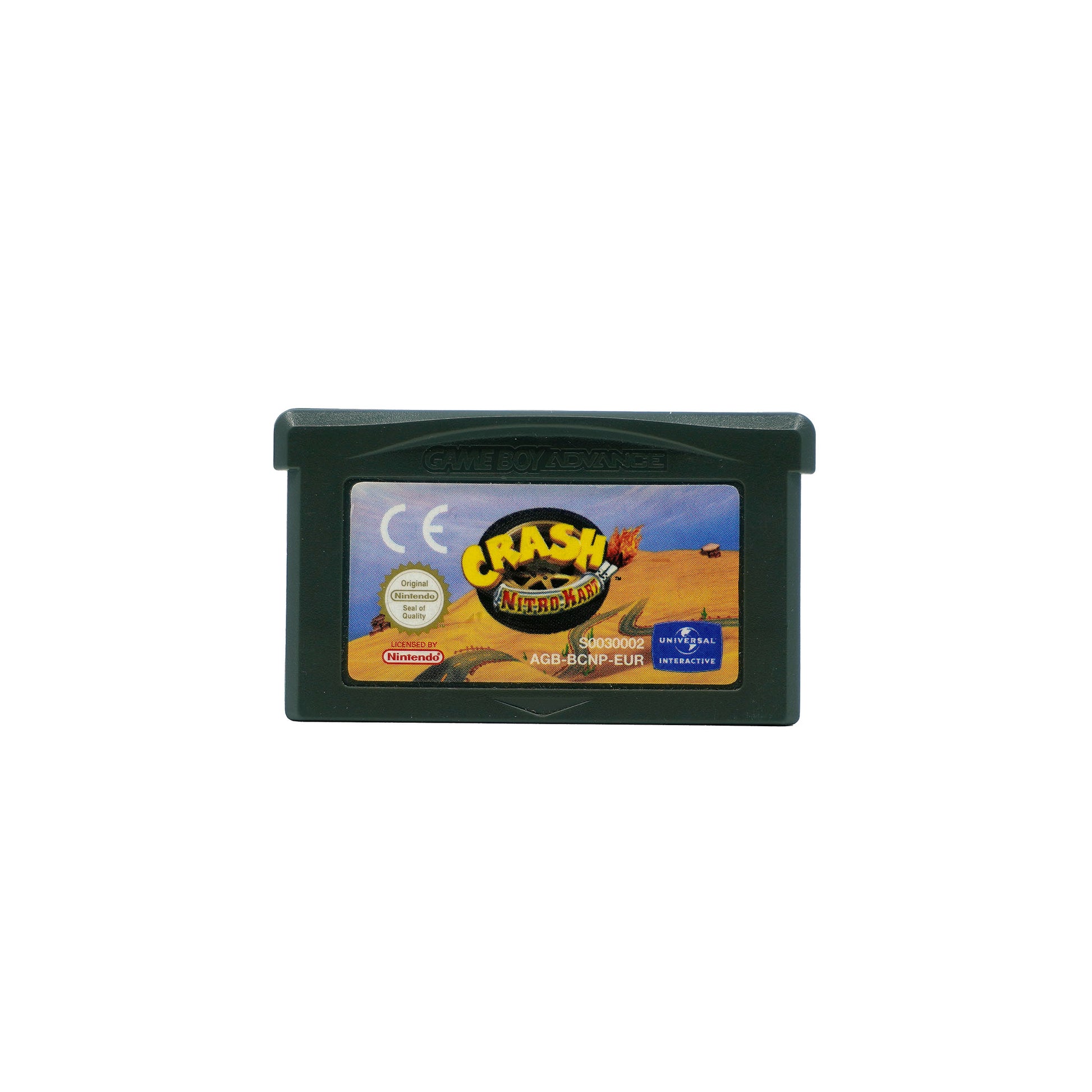 Crash Nitro Kart Spielmodul für Game Boy Advance - Vorderseite