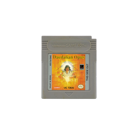 Daedalian Opus Spiel für Gameboy - Vorderseite