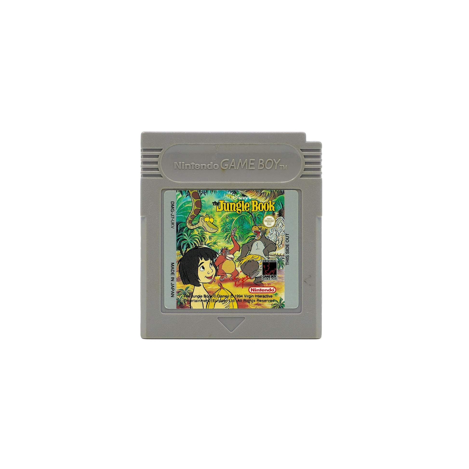 Das Dschungelbuch Spiel für Gameboy - Vorderseite