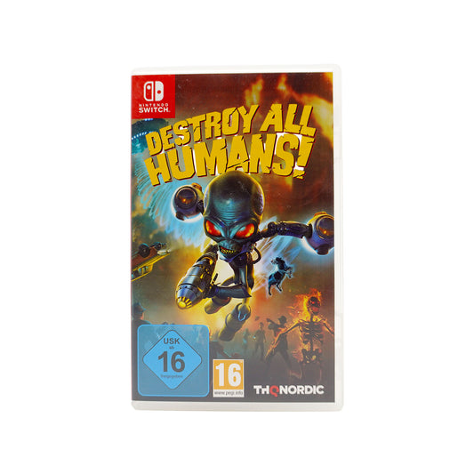 Destroy All Humans! für Nintendo Switch in Originalverpackung - Vorderseite