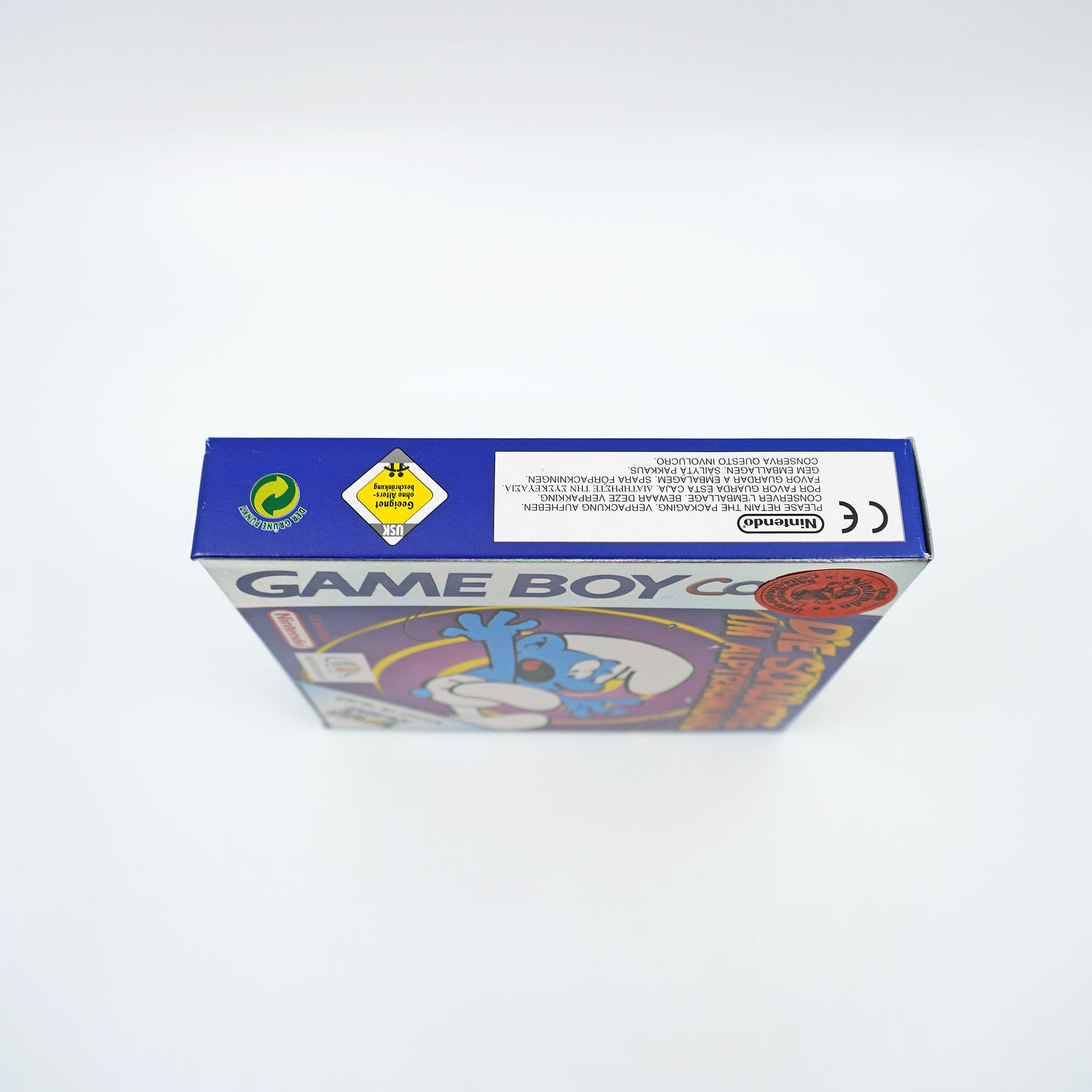 Originalverpackung - Seitenansicht links