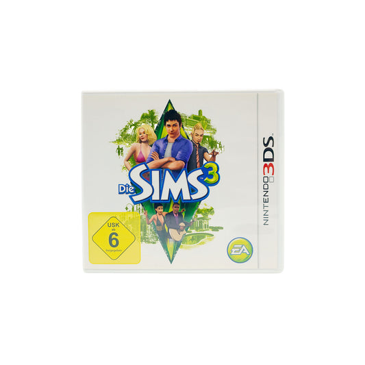 Die Sims 3 für Nintendo 3DS in Originalverpackung - Vorderseite