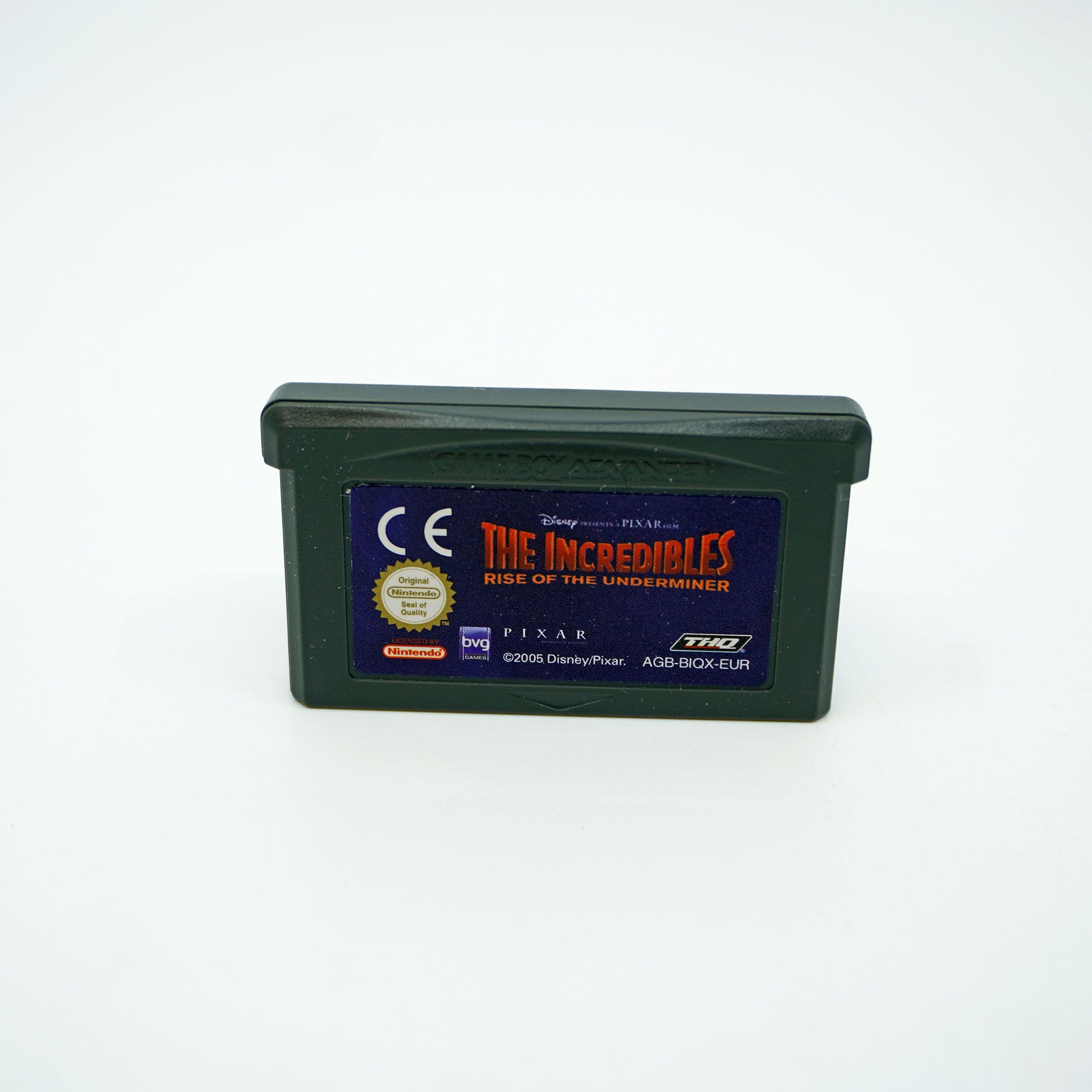 Die Unglaublichen: Der Angriff des Tunnelgräbers Game Boy Advance Cartridge - Vorderseite