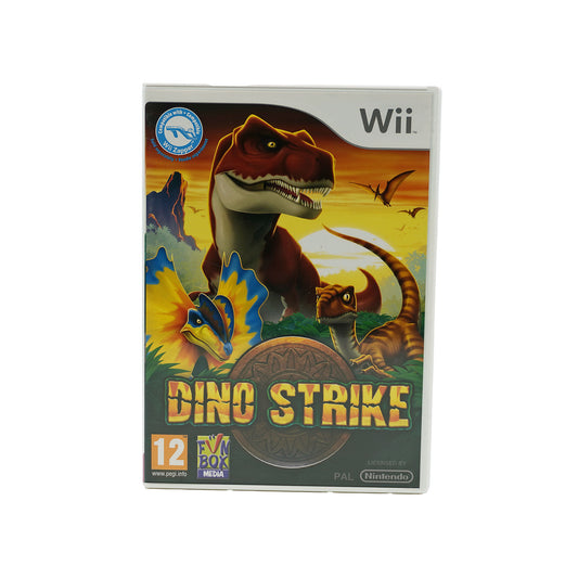 Dino Striker Spiel für Wii - Vorderseite