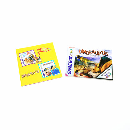 Dinosaur'us Game Boy Color Anleitung - Vorderseite