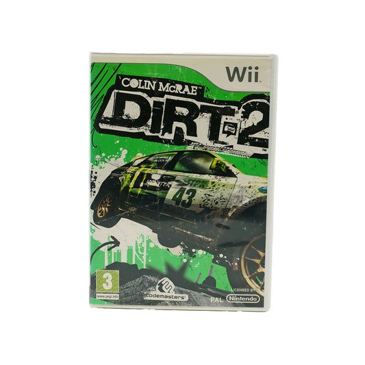 Dirt 2 Spiel für Wii - Vorderseite