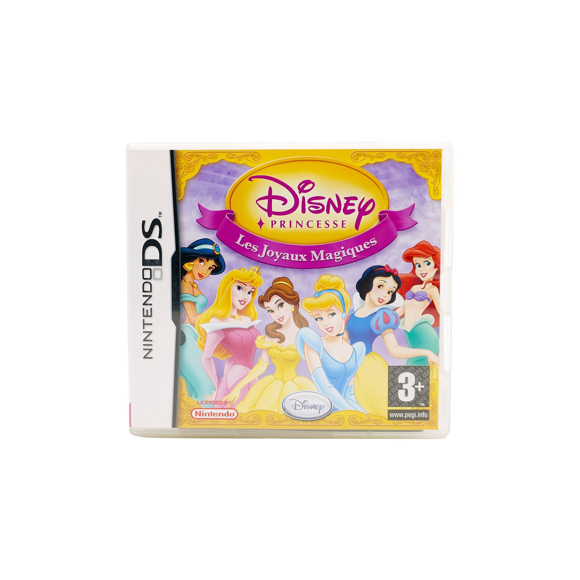 Disney Prinzessinnen: Magische Schätze für Nintendo DS in französischer Originalverpackung - Vorderseite