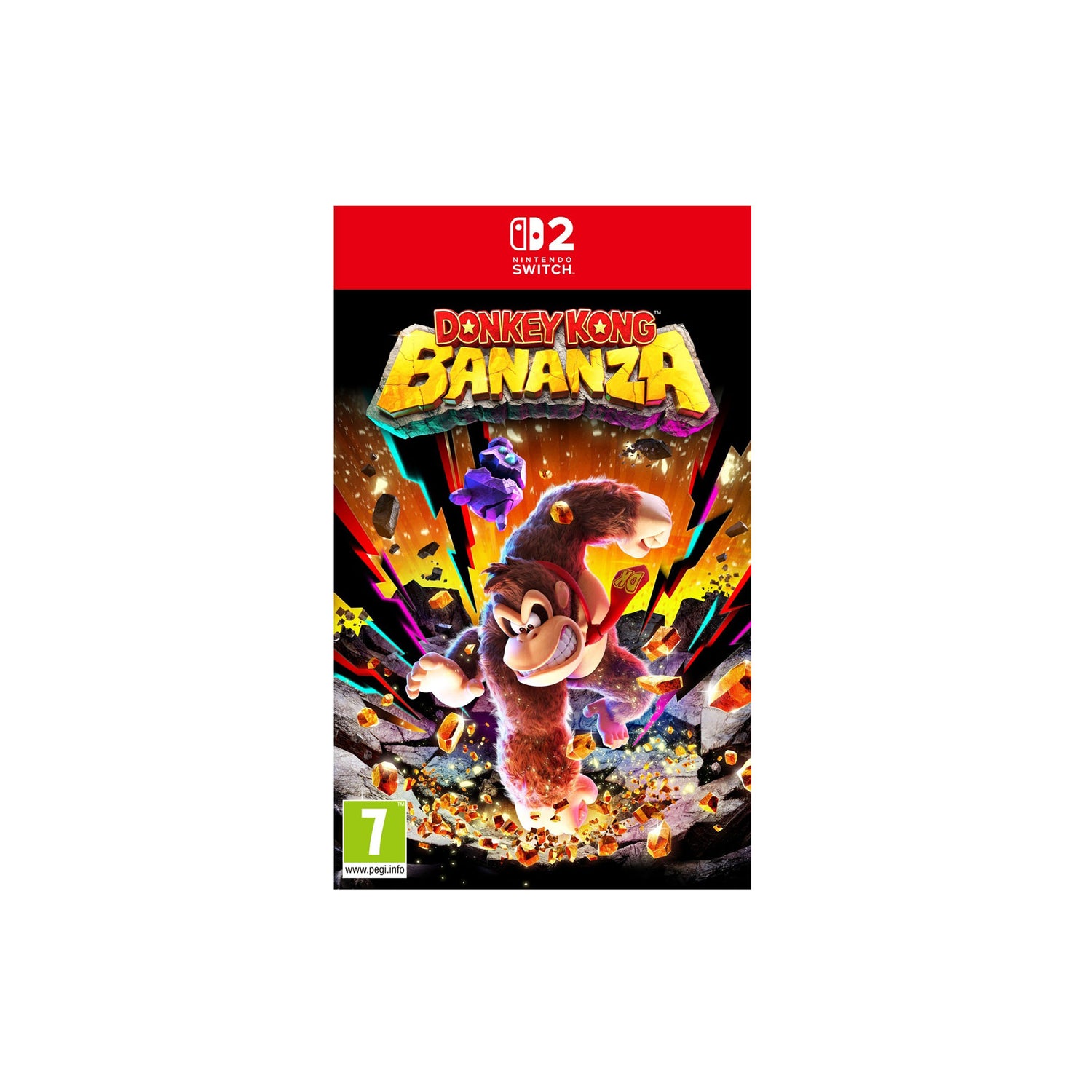 Donkey Kong Bananza Spiel für Switch 2 - Vorderseite