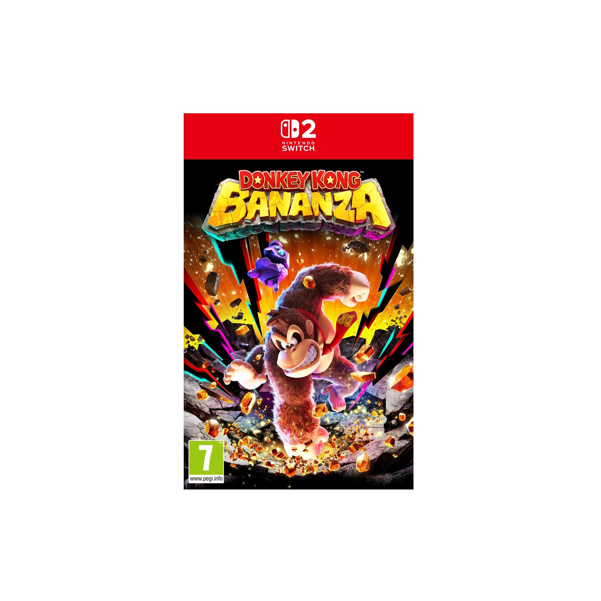 Donkey Kong Bananza Spiel für Switch 2 - Vorderseite
