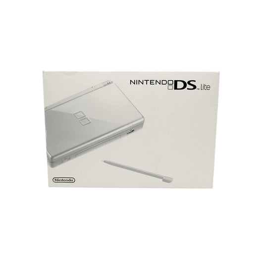 Nintendo DS Lite Handheld-Konsole in Originalverpackung - Produktfoto Box Vorderseite