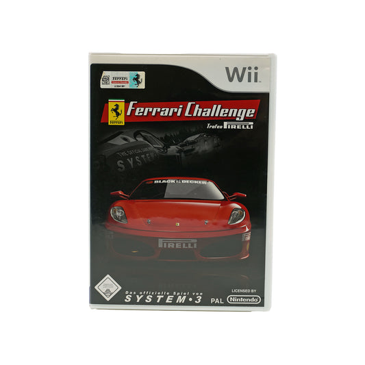 Ferrari Challenge Spiel für Wii - Vorderseite