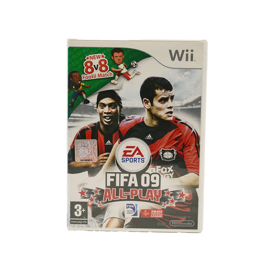 Fifa 09 Spiel für Wii - Vorderseite
