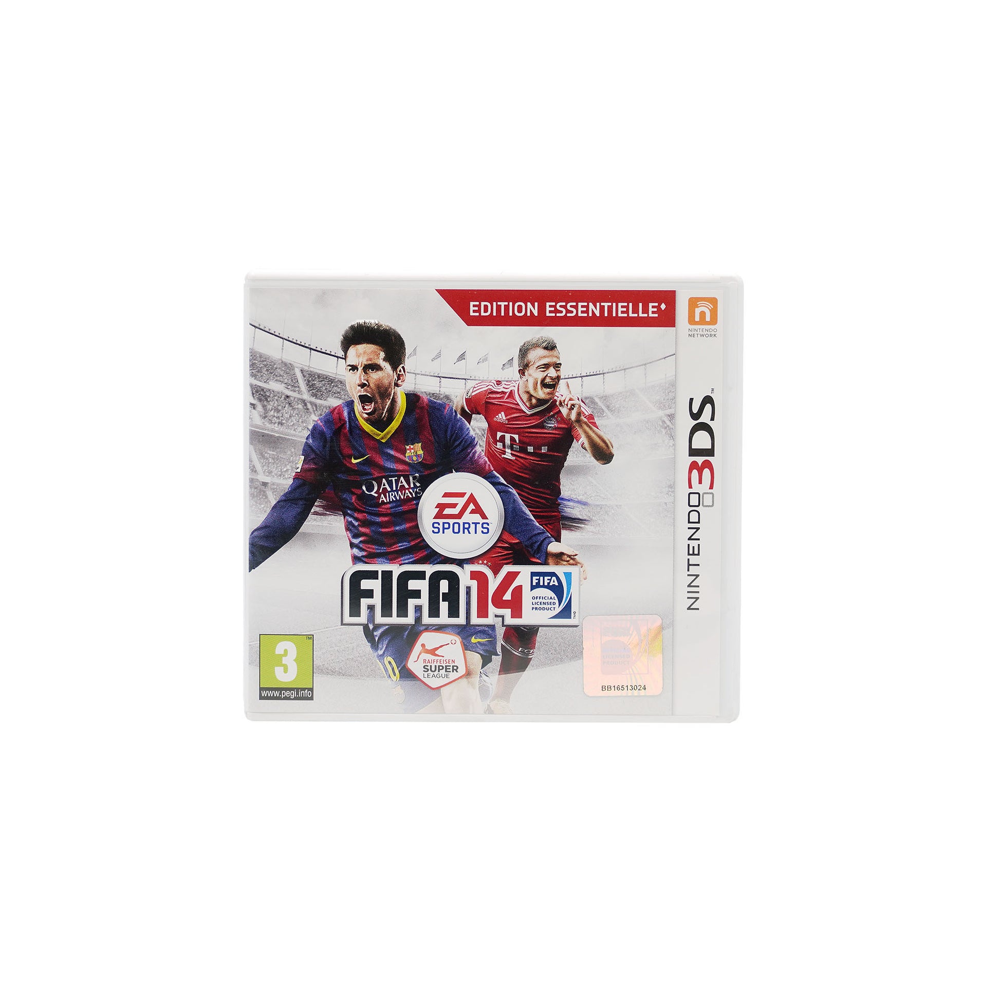 Fifa 14 Spielhülle für Nintendo 3DS - Vorderseite, franzöisch