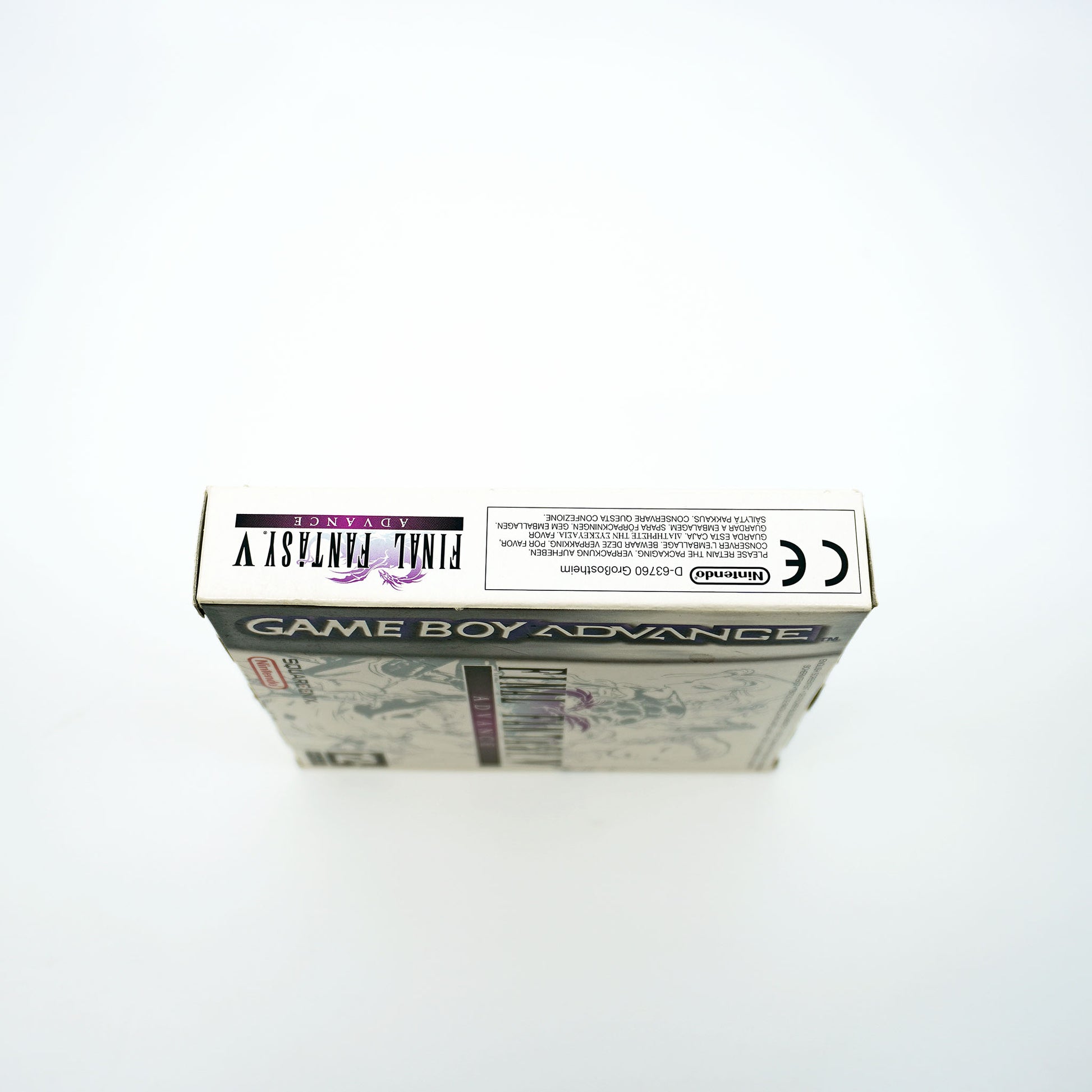 Originalverpackung - Seitenansicht links