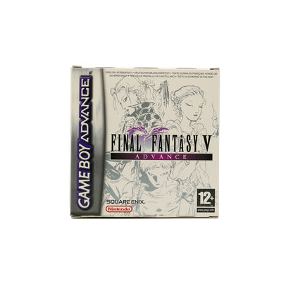 Final Fantasy V Advance Spiel für Game Boy Advance in Originalverpackung - Vorderseite