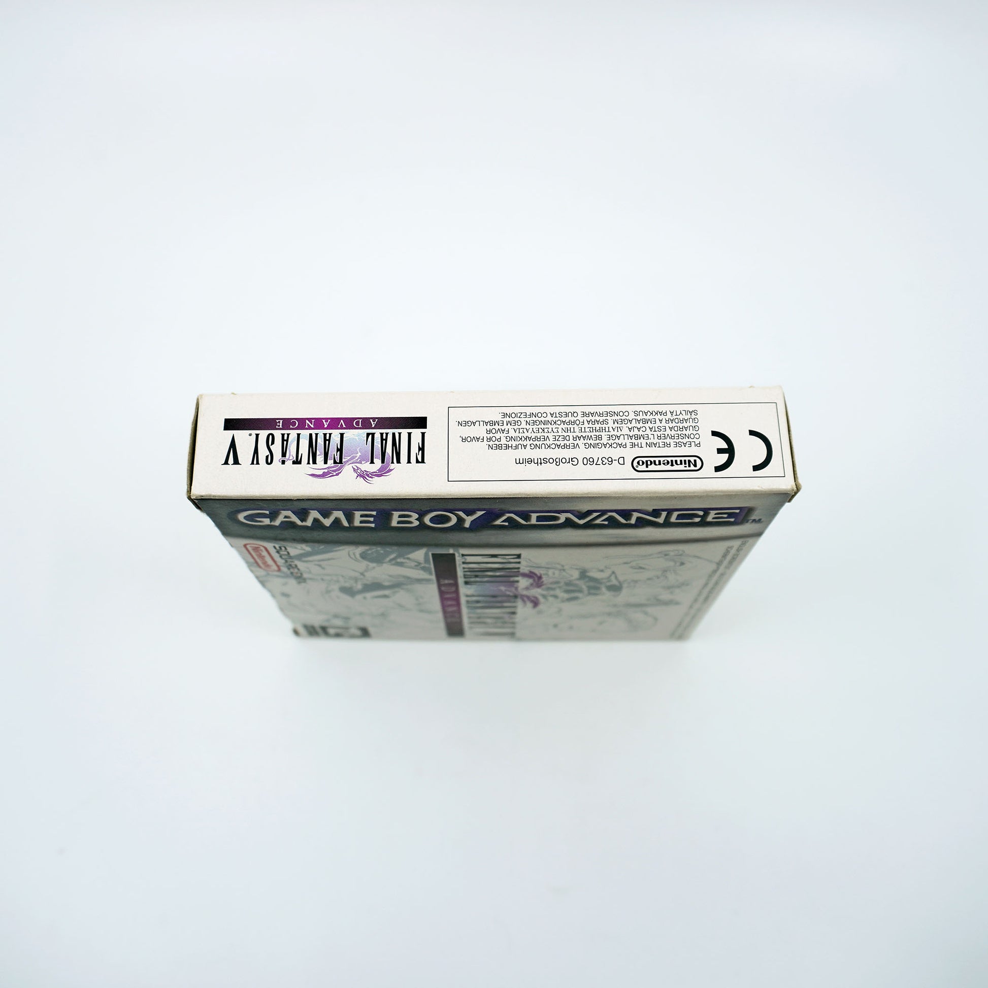 Originalverpackung - Seitenansicht links