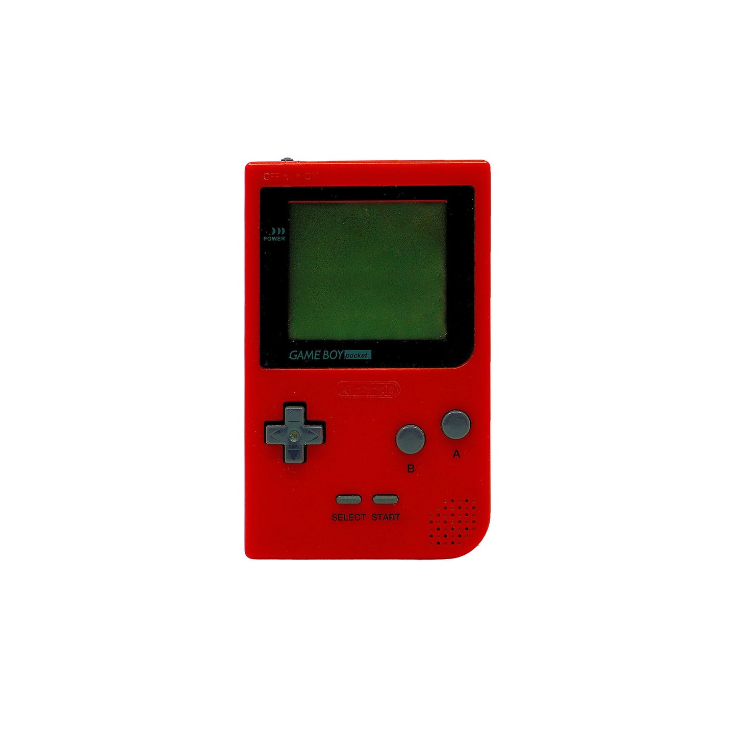 Nintendo Game Boy Pocket Konsole in Rot - Vorderseite