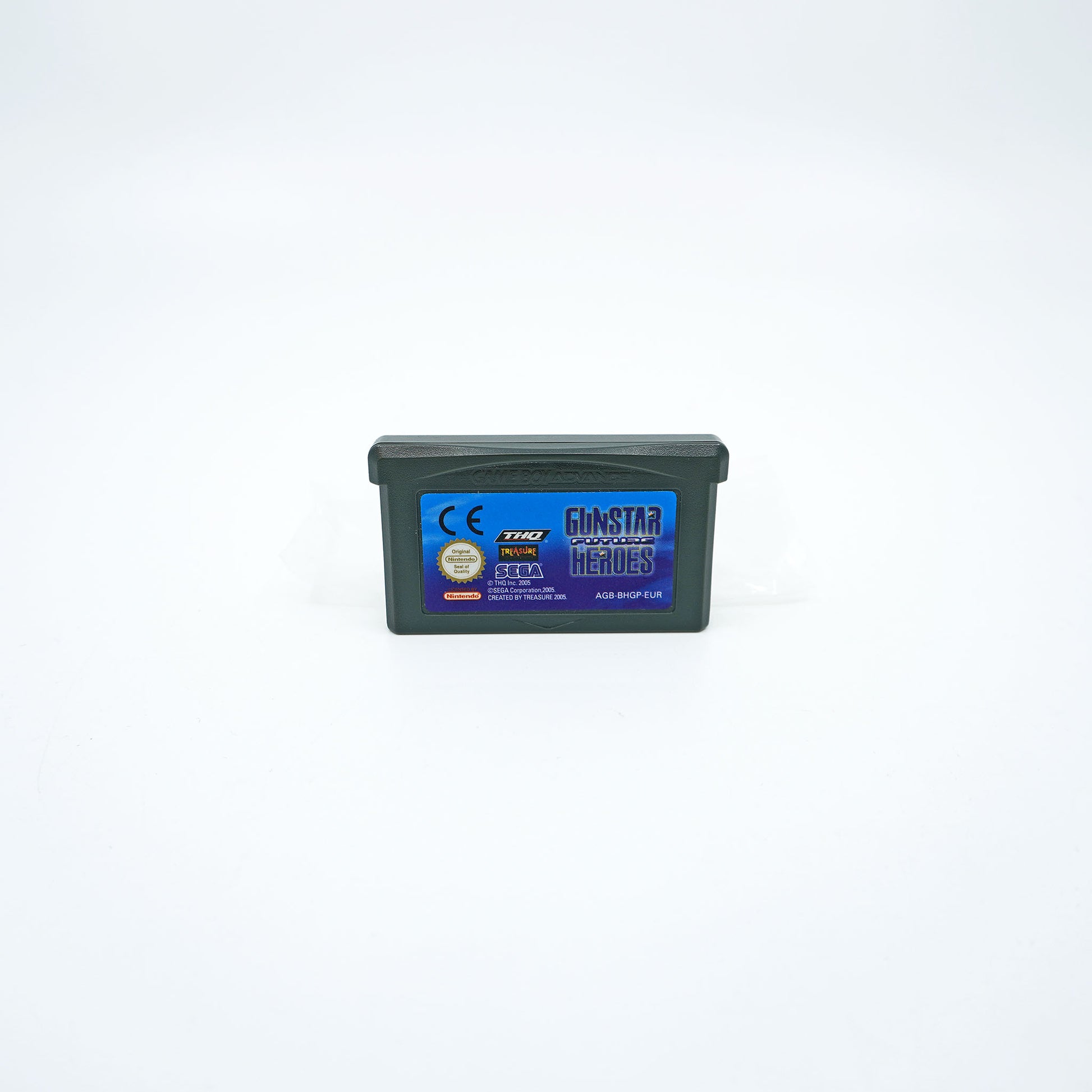 Gunstar Future Heroes Game Boy Advance Cartridge - Vorderseite
