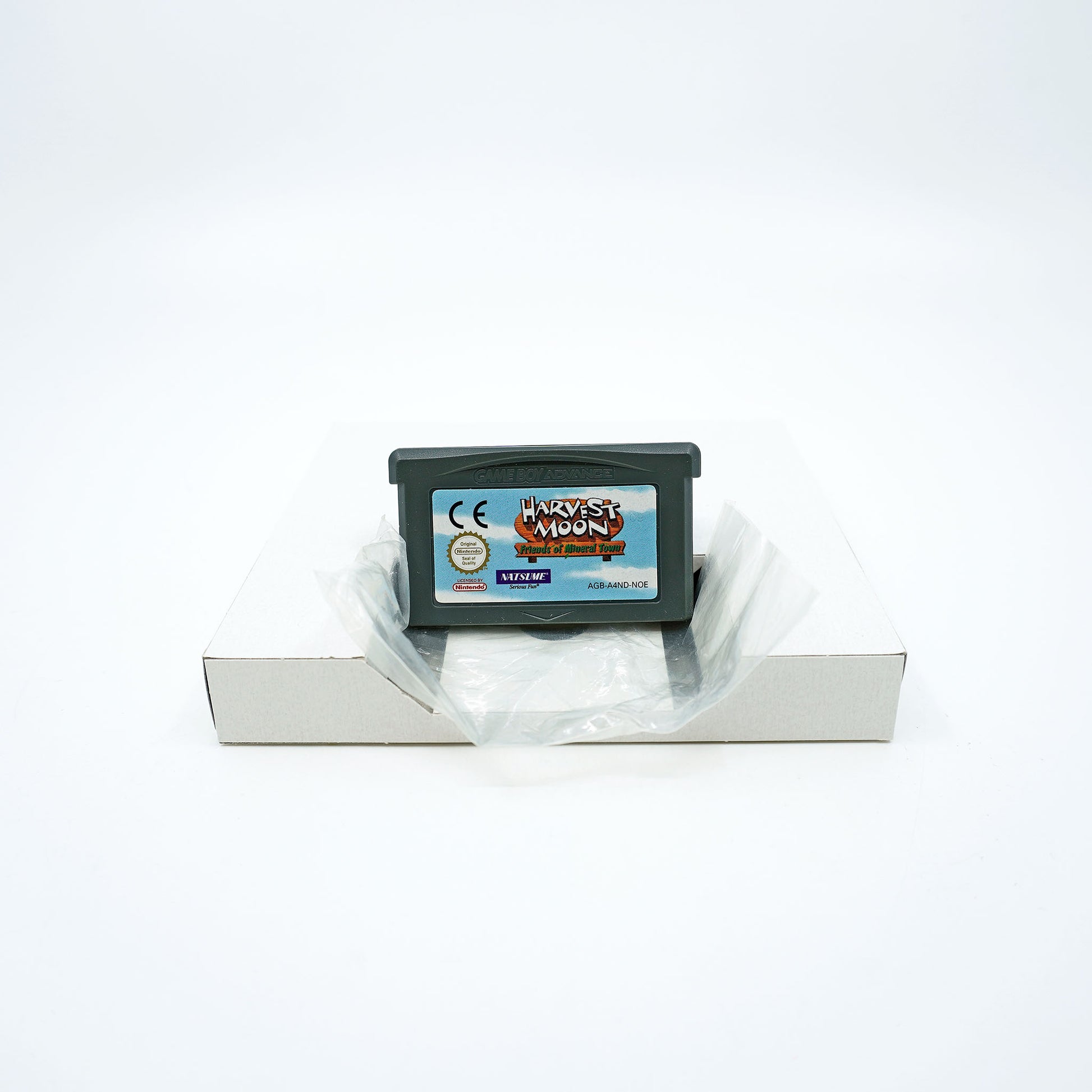 Harvest Moon: Friends of Mineral Town Game Boy Advance Cartridge - Vorderseite