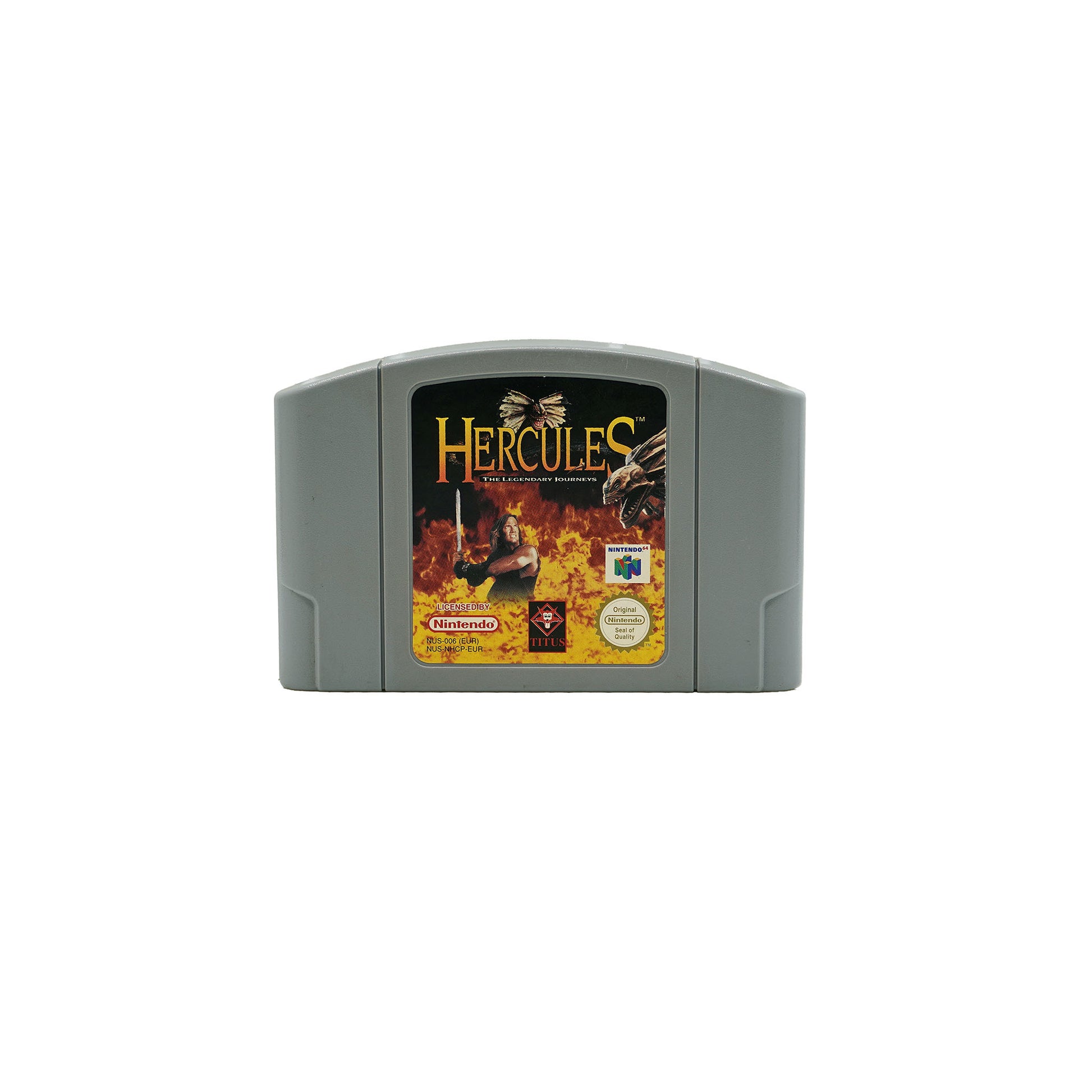Hercules: The Legendary Journeys Spiel für Nintendo 64 - Vorderseite