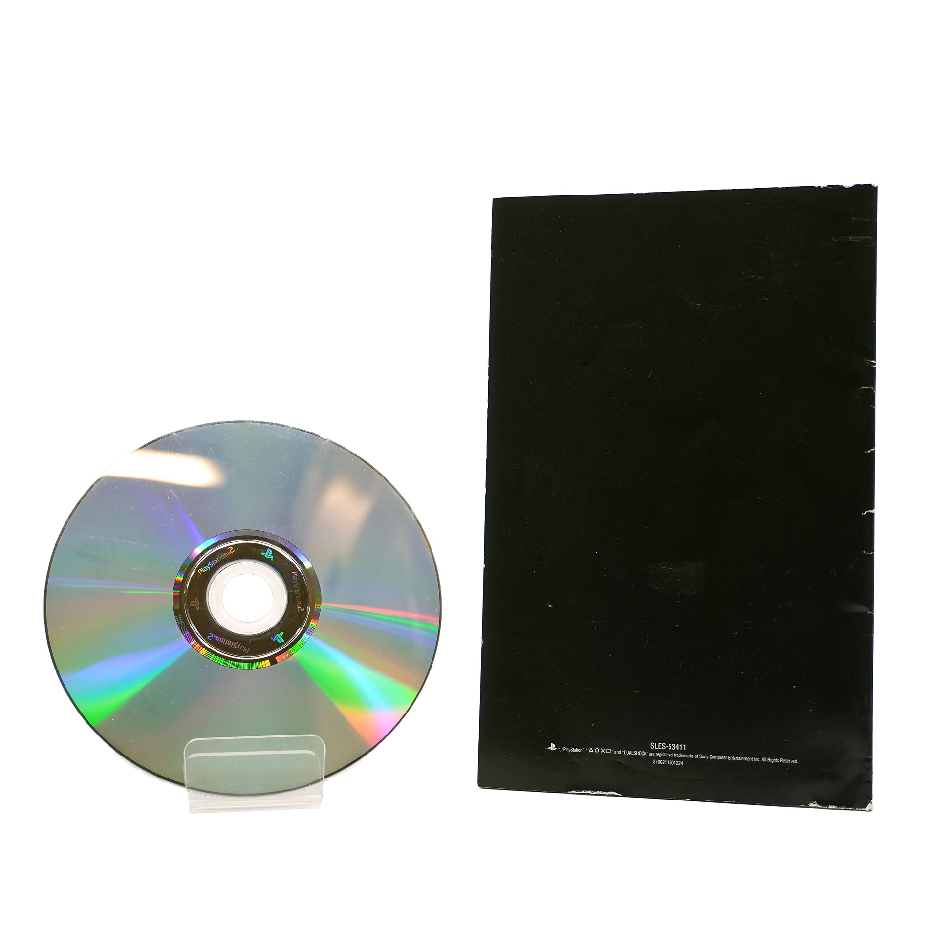Kuon Disc und Anleitung - Rückseite