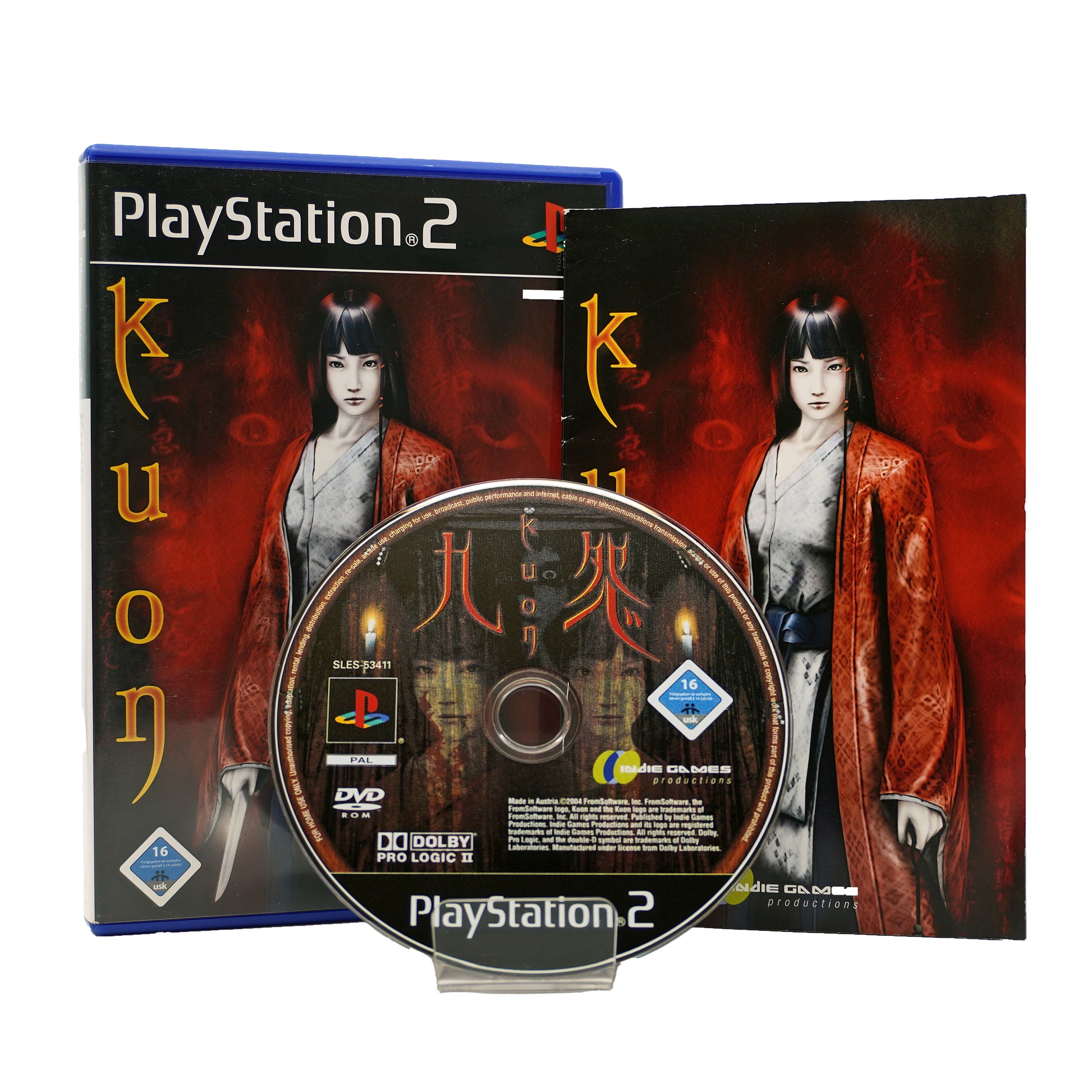Kuon Disc, Anleitung und Hülle - Vorderseite