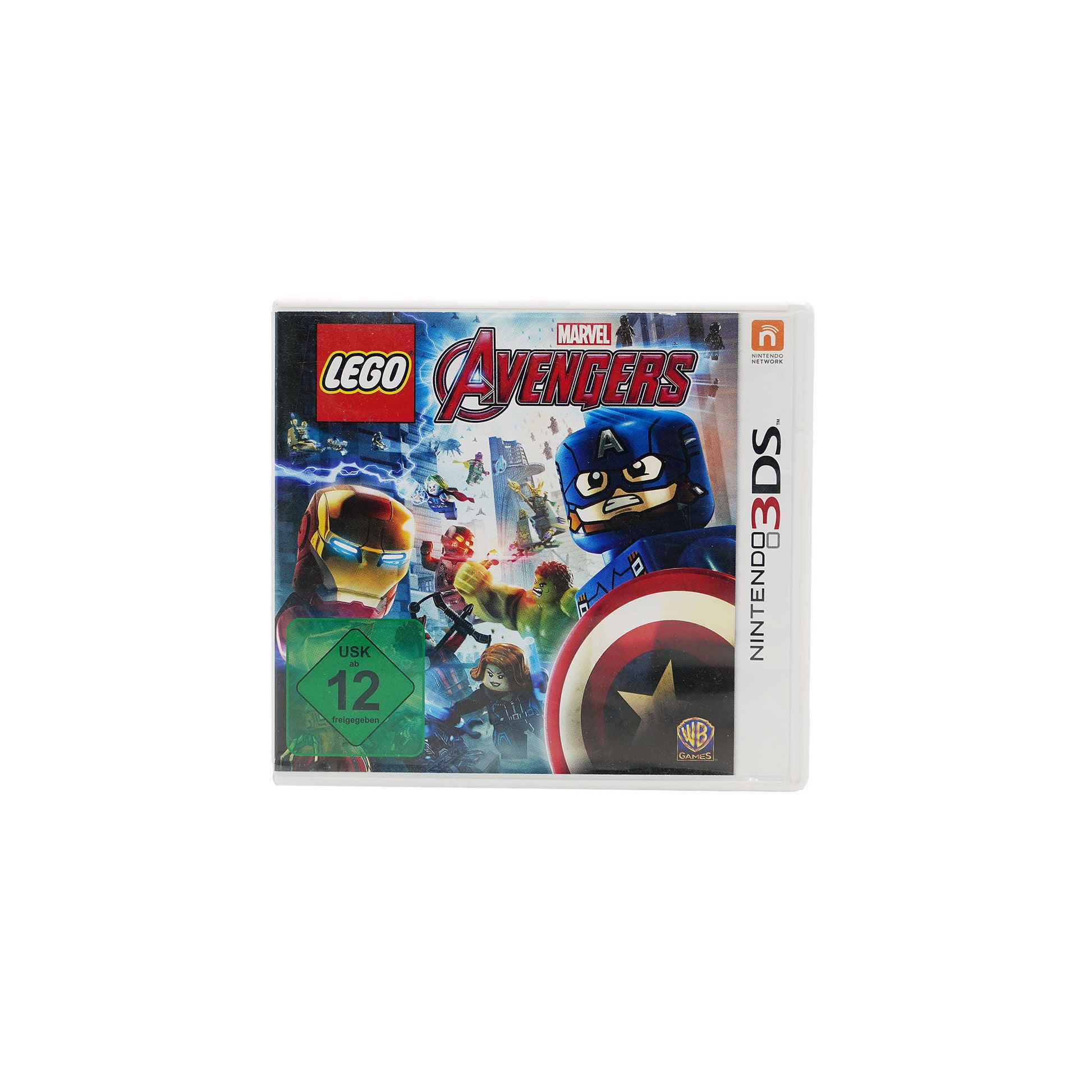 Lego Avengers Spielhülle für Nintendo 3DS - Vorderseite