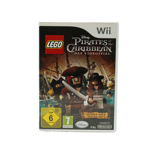 Lego Pirates of the Caribbean Spiel für Wii - Vorderseite