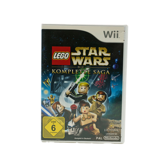 Lego Star Wars: Die Komplette Saga Spiel für Wii - Vorderseite