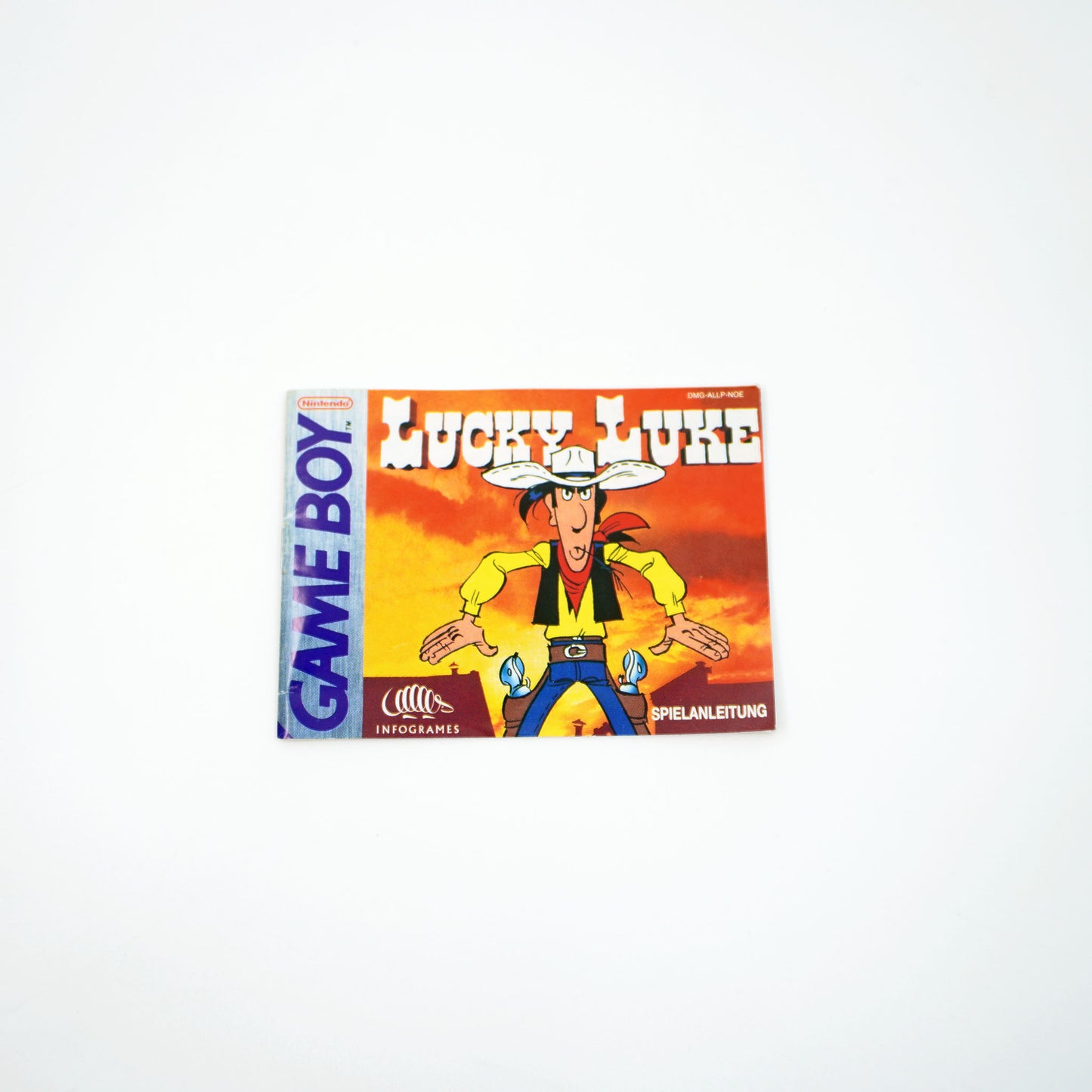 Lucky Luke Game Boy Anleitung - Vorderseite