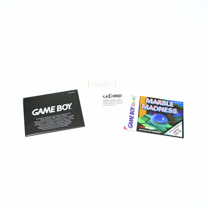 Marble Madness Game Boy Color Anleitung - Vorderseite