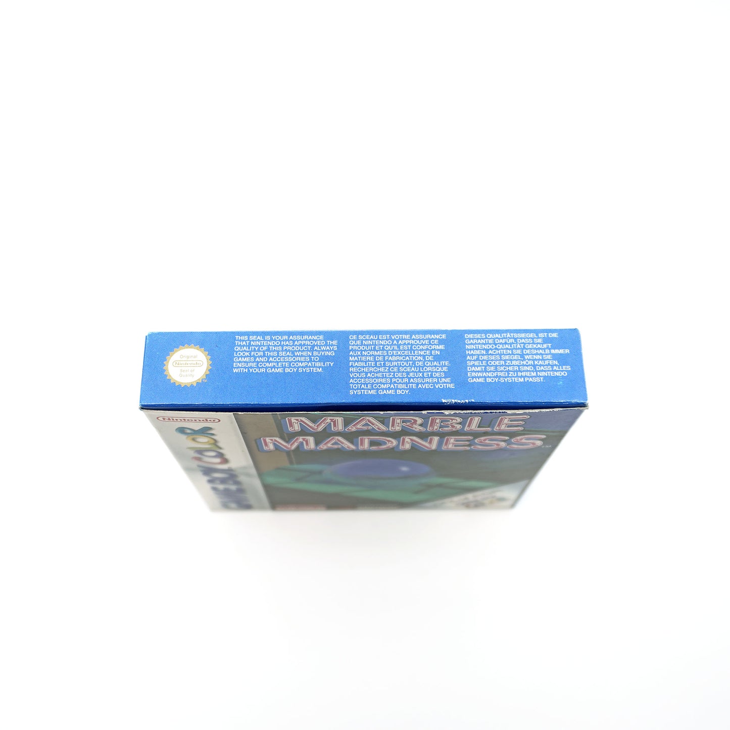 Originalverpackung - Oberseite