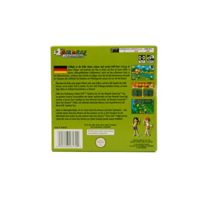 Mario Golf: Advance Tour Spiel für Game Boy Advance in Originalverpackung - Rückseite