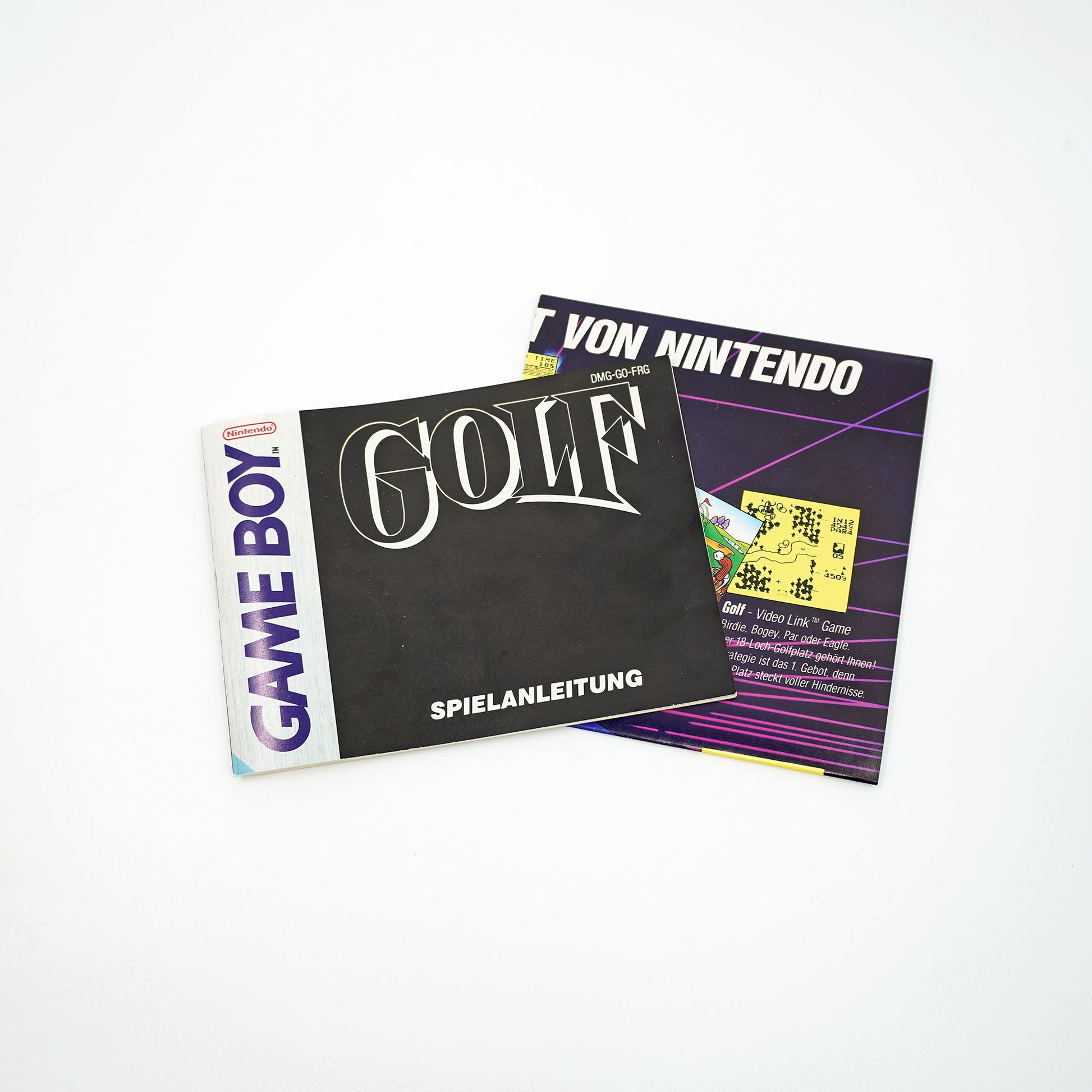 Golf Game Boy Anleitung - Vorderseite