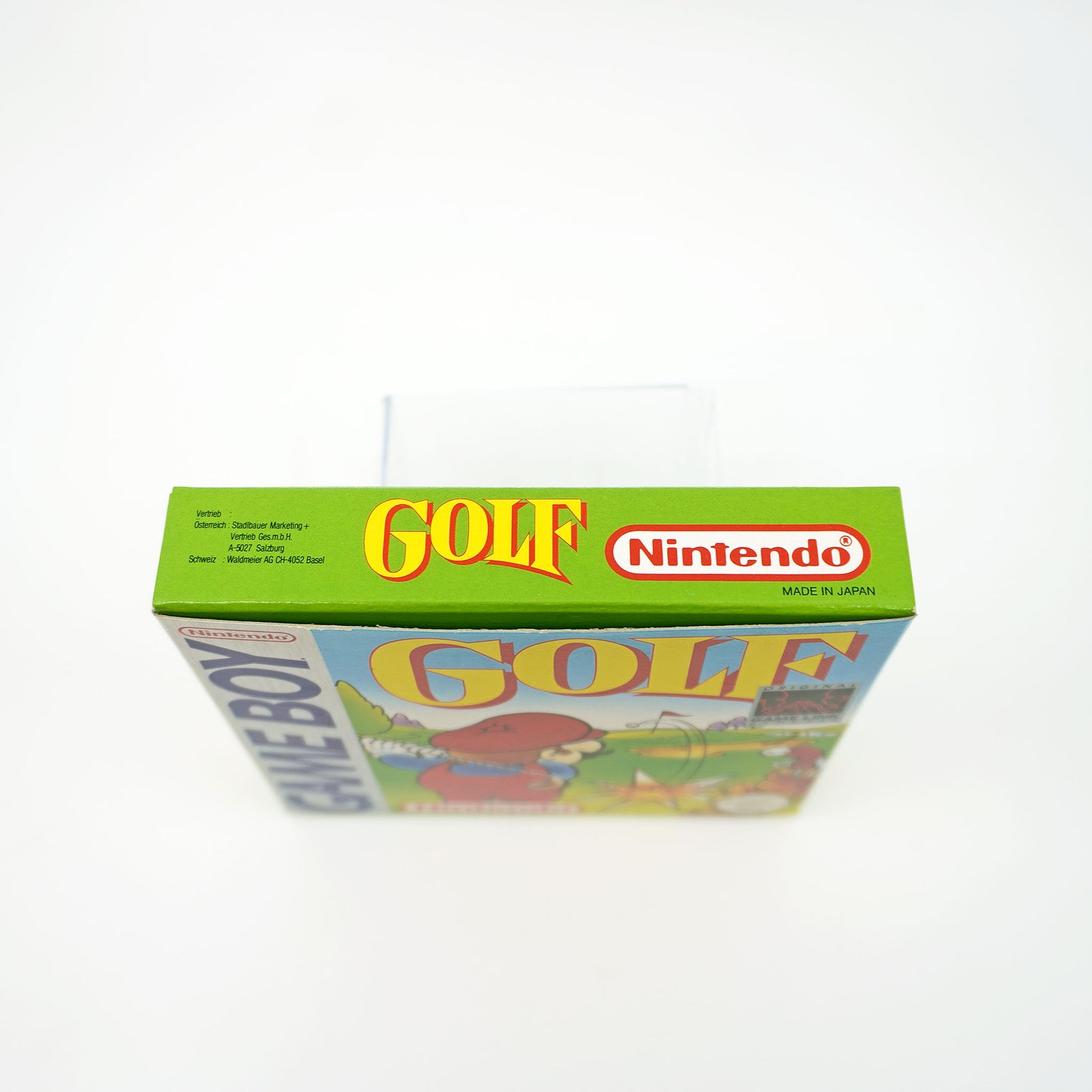 Originalverpackung - Oberseite
