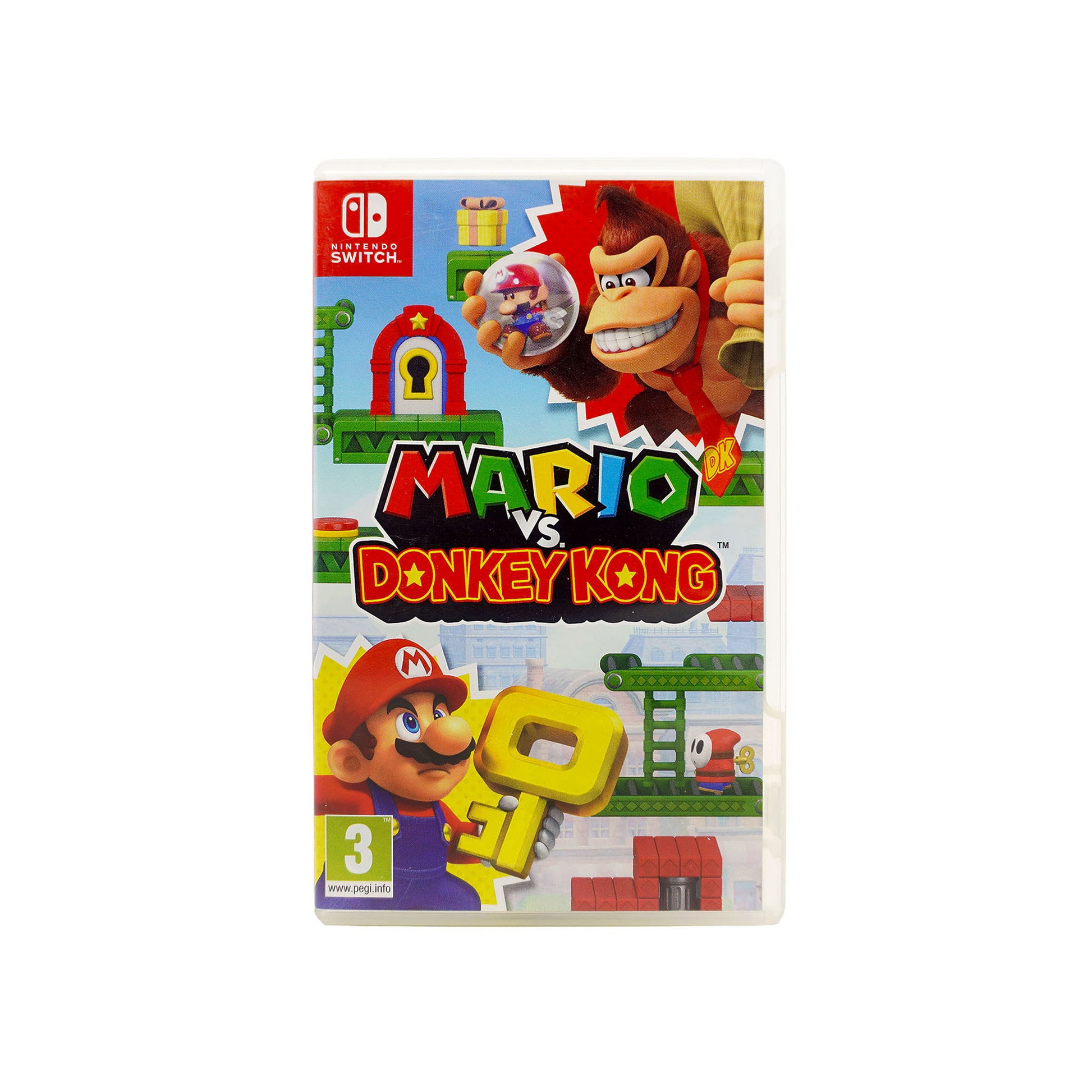 Mario vs. Donkey Kong für Nintendo Switch in Originalverpackung - Vorderseite